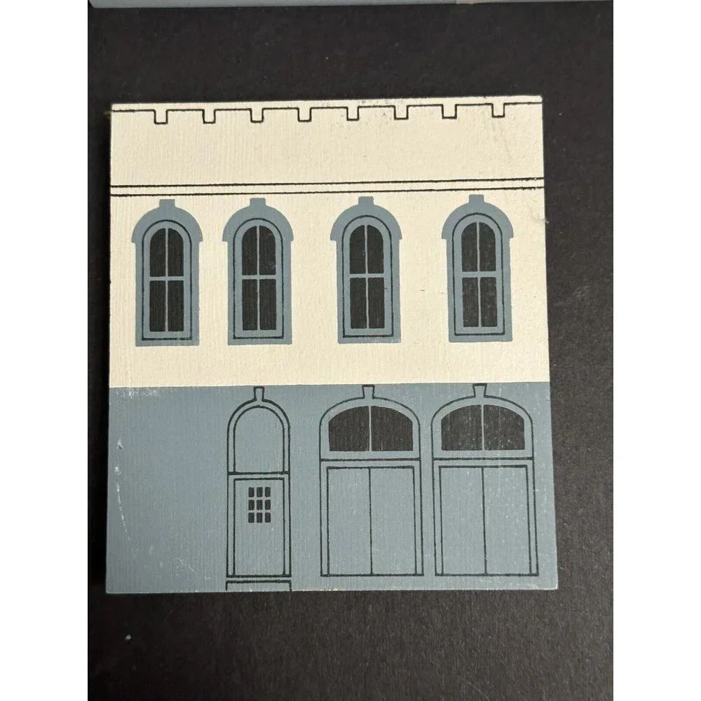 The Cat's Meow 1987 Series V‎ Amish Oak Furniture Dixie Shoe Company Loudonville